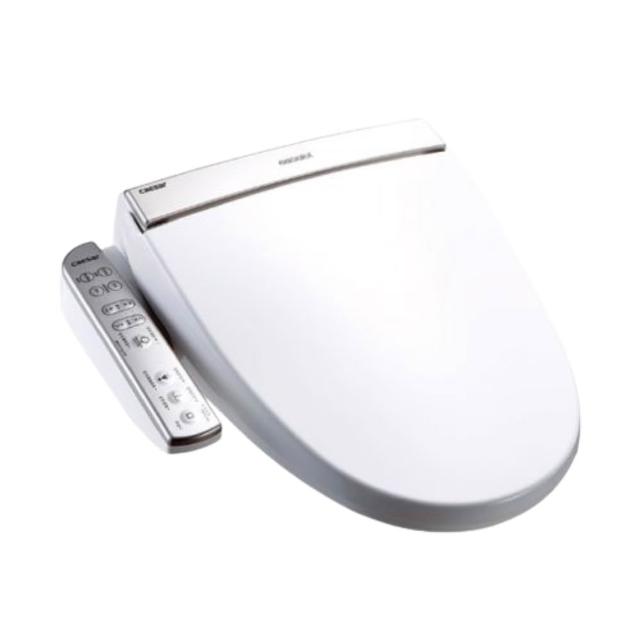 CAESAR凱撒衛浴 TAF191L 儲熱式智慧馬桶座，採用ABS外殼與不鏽鋼噴嘴，110V電壓、650W功率，尺寸487x505x154mm，承載100kg，提供水溫調節、暖座、感應式入座離座、人體感應、靜音緩降便蓋、自動洗淨、噴嘴位置水壓控制、節能省電、按摩洗淨、女性私密洗淨、臀部洗淨等功能。韓國原裝進口，BSMI認證，內容物含主體、軟管、螺絲，輕鬆安裝升級您的衛浴空間，確保衛生舒適體驗。