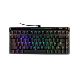 【ASUS 華碩】ROG Falchion Ace 75 HE 有線磁軸電競鍵盤 - 黑色(ROG HFX V2X 磁性軸)
