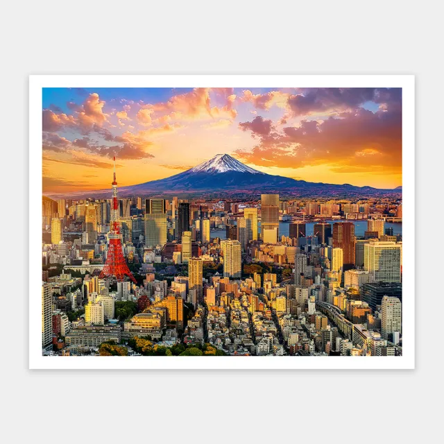【Pintoo】拼圖1200片 - 日本 - 東京天際線(交換禮物/聖誕禮物/新年禮物)