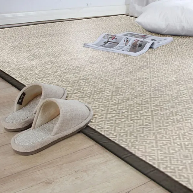 【SDL Home 山德力】〔現貨在台〕幾何線條羊毛地毯- 160X230cm 朝旭(羊毛 現代 經典)