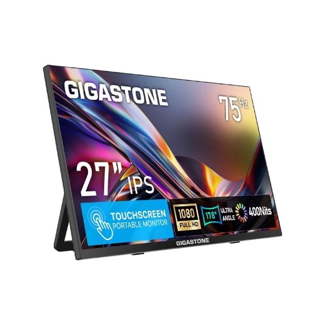 【Gigastone 立達國際】27型 IPS FHD 極窄邊框觸控螢幕 LT-27FA51(十點觸控/內建喇叭/護眼/低藍光)