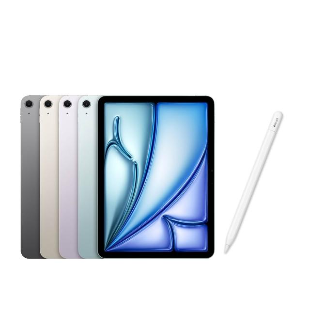 【Apple】2026 iPad Air M4晶片/11吋/WiFi/128G 平板電腦(Apple Pencil USB-C組)