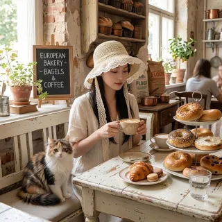 【HaNA 梨花】仙女系防曬大法｜法式蕾絲大帽簷草編帽 可折收納