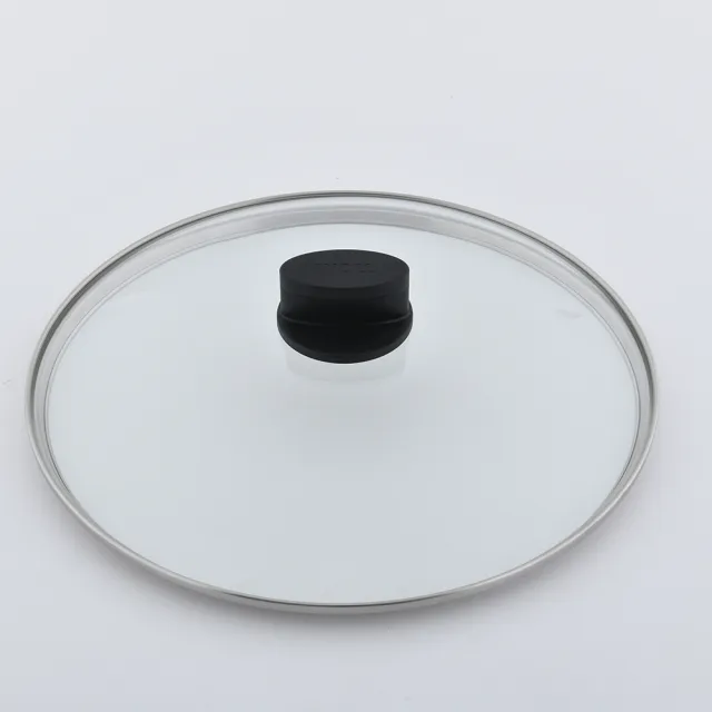 【Woll】Ecolor 不沾平底深鍋含蓋 28cm 莫蘭迪粉 (電磁爐 IH爐可用)(平輸品)