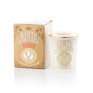 キャンドル TWG white earl grey scented candle TWG Tea】伯爵銀針白茶薰香蠟燭White Earl Grey Scented Candle(190