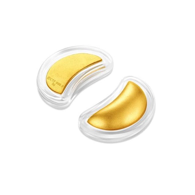 【周大福】筊杯-金筊聖杯 10公克黃金擺件_計價黃金(網路限定款/福運金筊/祥瑞金杯)