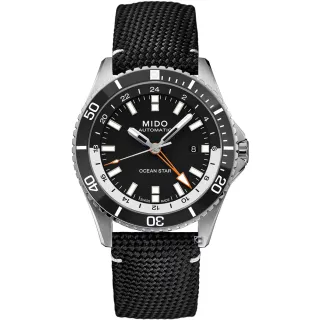 【MIDO 美度】Ocean Star 海洋之星 GMT雙時區 200米潛水機械錶-M0266291705101