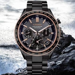 【CITIZEN 星辰】ATTESA GPS衛星 鈦金屬 光動能 男錶 腕錶 手錶 父親節 情人節 送禮 推薦 禮物 CC4074-61W