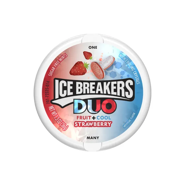 【Icebreaker】冰酷錠-草莓口味(36g 薄荷糖)
