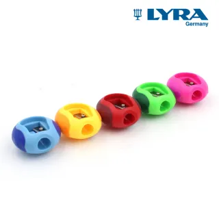 【LYRA】果凍單孔削筆器(多色)｜粗洞洞鉛筆專用 削鉛筆 三角鉛筆 粗三角鉛筆 洞洞筆
