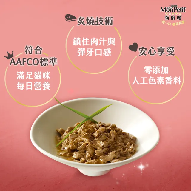【MonPetit 貓倍麗】美國經典主食罐 85gx1罐(貓主食 貓罐頭 貓濕糧)