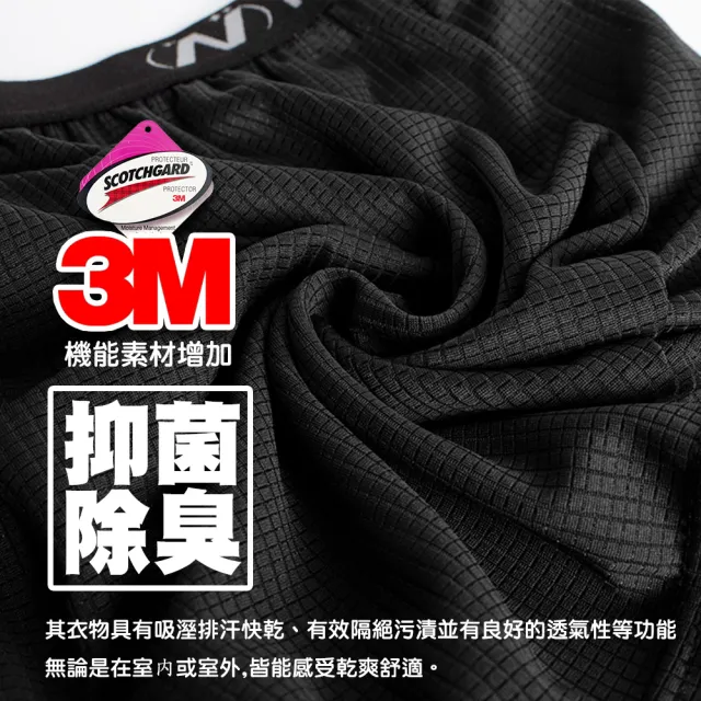 【QIDINA】3入-MIT親膚吸濕排汗舒適透氣除臭男內褲-1UF (四角褲 居家褲 男性內褲男生內褲 內衣褲)