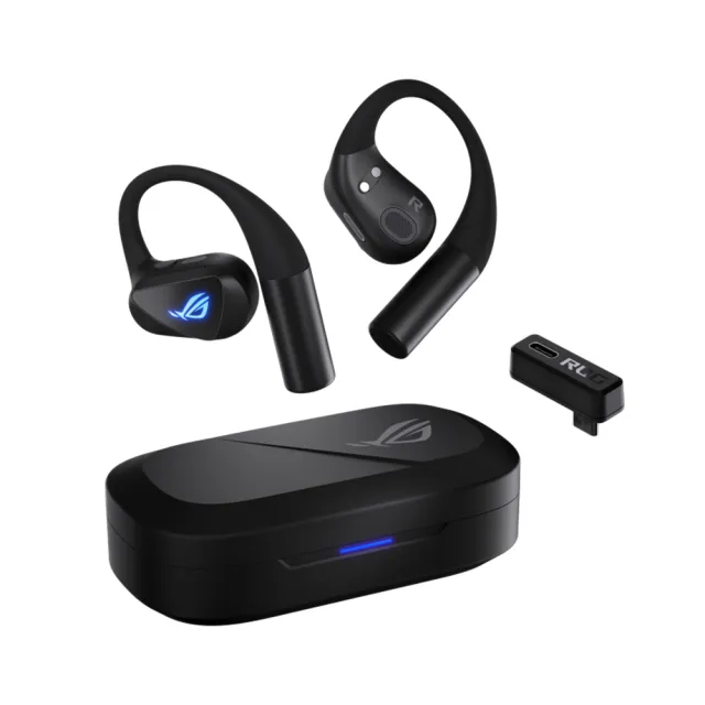 【ASUS 華碩】ROG Cetra Open Wireless 電競無線耳機 (黑色)