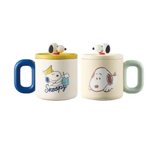 【CorelleBrands 康寧餐具】Snapware SNOOPY保溫馬克杯360ml-兩款任選