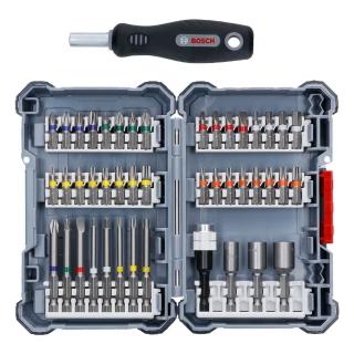 【BOSCH 博世】Pick & Click 45件起子頭套裝組