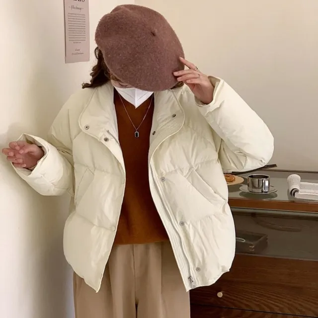 【Uicy】韓版寬鬆保暖外套 外套防曬外套女裝上衣衣服 J308