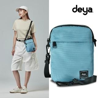 【deya】Pure double 機能抗菌方包 冰川藍︱防潑水 側背小包 謢照包 小廢包 出國小包推薦