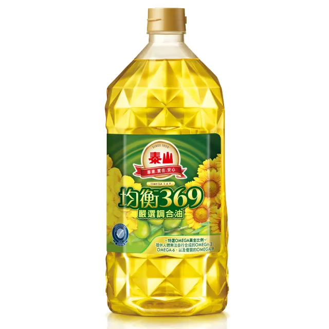 【泰山】均衡369嚴選調合油2L(官方直營)