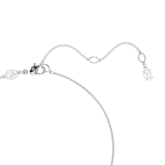 【SWAROVSKI 施華洛世奇】官方直營 Teddy 鏈墜 藍色  泰迪熊 鍍白金色(情人節禮物)