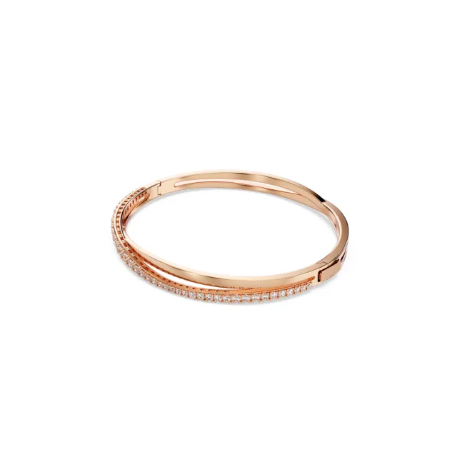 【SWAROVSKI 施華洛世奇】官方直營 Twist 手鏈 白色 鍍玫瑰金色 | 5620552 - momo購物網 - 好評推薦 -2026年4月