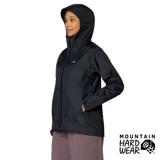 【Mountain Hardwear】Threshold☆Jacket W 三層防水機能外套 女款 黑色 #2146741