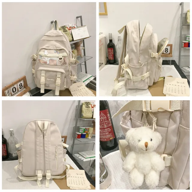 【希賽德】輕量休閒後背包 防水後背包 多功能通勤背包 運動背包 男 女 電腦後背包 後背公事包(防盜後背包)