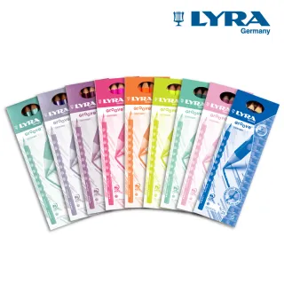 【LYRA】三角洞洞鉛筆6入-多色可選(原廠正版 德國製 三角鉛筆 鉛筆 大三角鉛筆 洞洞筆 粗三角鉛筆)