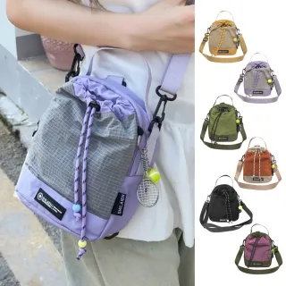 【MoodRiver】輕盈隨行 抽繩 斜背包 小包 手機包 包包 女包 男包 手機袋 水壺袋 手提包 背包 手機包