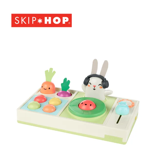 【Skip Hop】Farmstand聲光DJ控盤組(聲光音樂/感統玩具/手眼協調/嬰兒玩具)