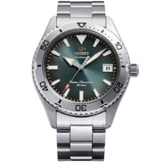 【ORIENT 東方錶】深海征服者 200米防水 機械錶 手錶 男錶-RA-AC0Q13E/深綠39.9mm
