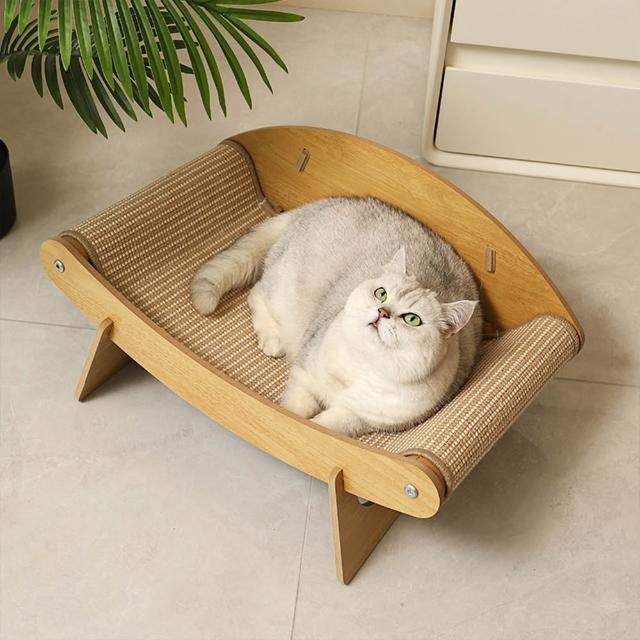 【MIAO FAIRY 喵仙兒】北歐輕奢劍麻貓抓床(貓抓窩/貓抓板/貓玩具)