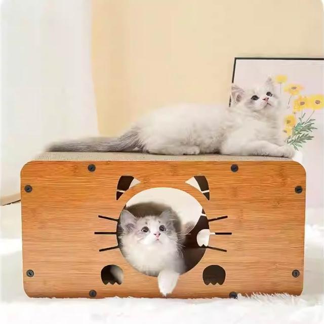 【MIAO FAIRY 喵仙兒】二合一沙發貓抓窩(貓睡窩/貓抓板/貓玩具)