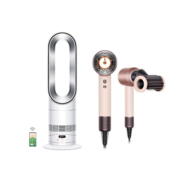【dyson 戴森】HD16 全新一代 吹風機 溫控 負離子(粉霧玫瑰) + AM15 涼暖風扇  (超值組)