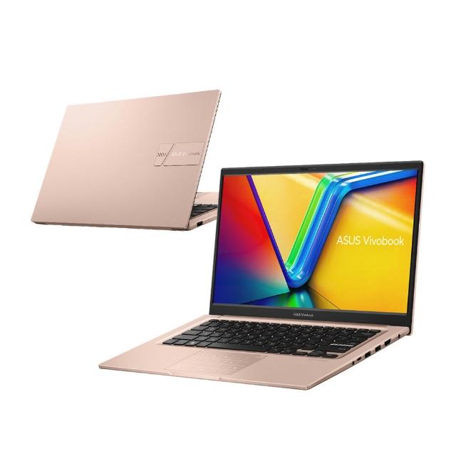 【ASUS 華碩】福利品 14吋Core7 16G輕薄筆電-蜜誘金(VivoBook X1404VA/Core7-150U/16G/1TB SSD/W11)
