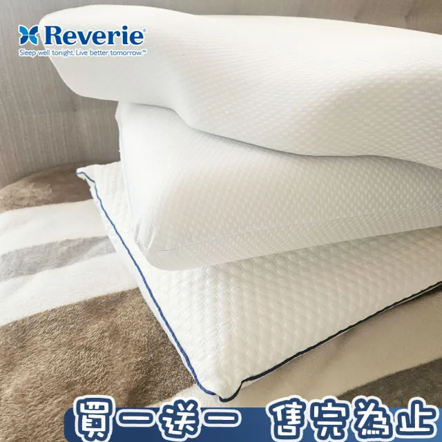 【Reverie 幻知曲】買一送一 涼感恆溫記憶枕(可調式枕心 護頸 釋壓 透氣)