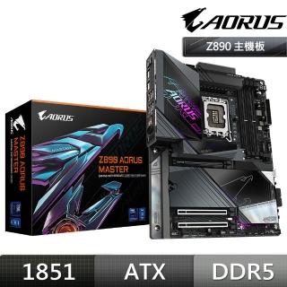 【GIGABYTE 技嘉】Z890 AORUS MASTER DDR5 主機板+Intel Core Ultra 5 250K Plus 18核 (M+C組合包)
