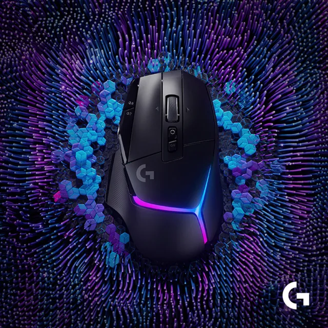 【Logitech G】G502 X PLUS 炫光高效能無線電競滑鼠(皓月白)