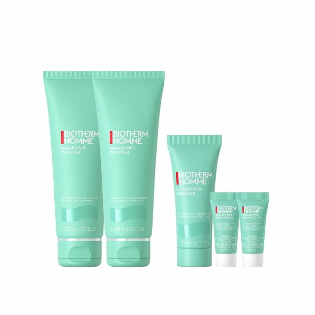 【碧兒泉】官方直營 男仕 活泉多水潔顏露 125mlx2(BIOTHERM洗面乳)