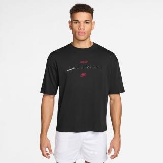 【NIKE 耐吉】AS M J FLT SCRIPT BOXY SS CREW 男 短袖上衣 運動 休閒 黑(IF3015010)