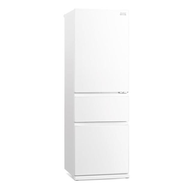 【MITSUBISHI 三菱電機】三門365L一級能變頻玻璃鏡面冰箱 含基本安裝+舊機回收 -(MR-CGX37EN)