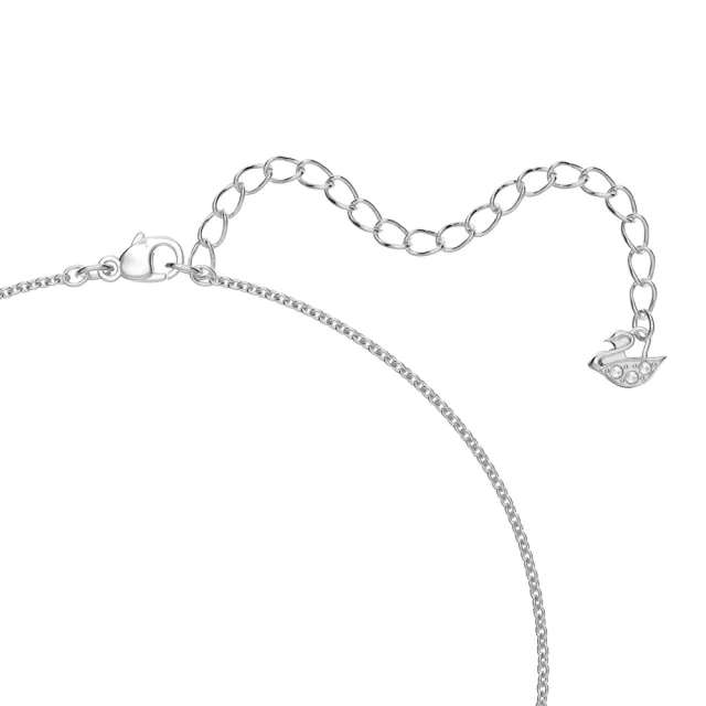 【SWAROVSKI 施華洛世奇】官方直營 Teddy 鏈墜 泰迪熊 粉紅色 鍍白金色 | 5599168