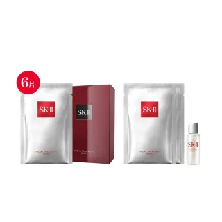 【SK-II】官方直營 青春敷面膜6片(保濕/面膜/臉部保養)