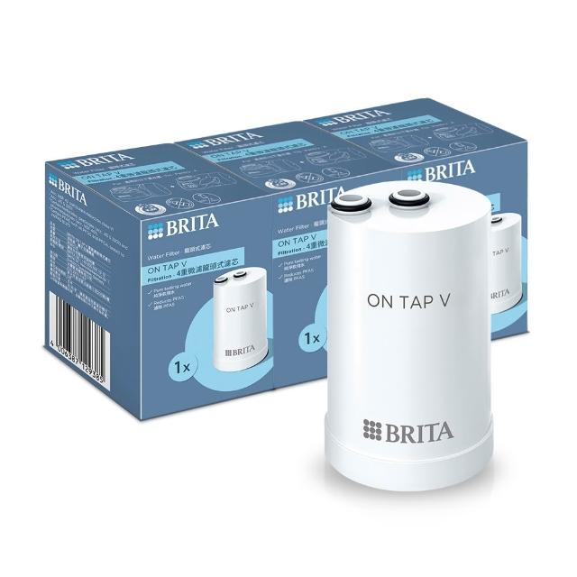 【BRITA】官方直營 ON TAP 4重微濾龍頭式濾芯(強效除鉛3入裝)