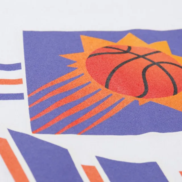 【MITCHELL & NESS】NBA TEAM ORIGINS PREMIUM SS TEE 太陽 白 短袖 上衣 T恤