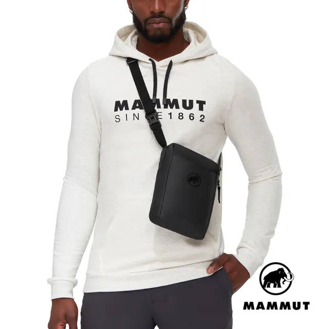 【Mammut 長毛象官方直營】Seon Pouch 休閒單肩包/側背包 2L 黑色 #2810-00151