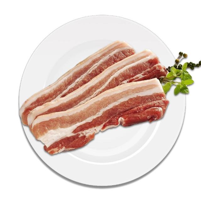 【好神】三層帶皮豬五花肉10條組(280g-300g/條)