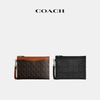【COACH】蔻馳官方直營 HITCH 手拿包-2款任選(CW669/CE483)