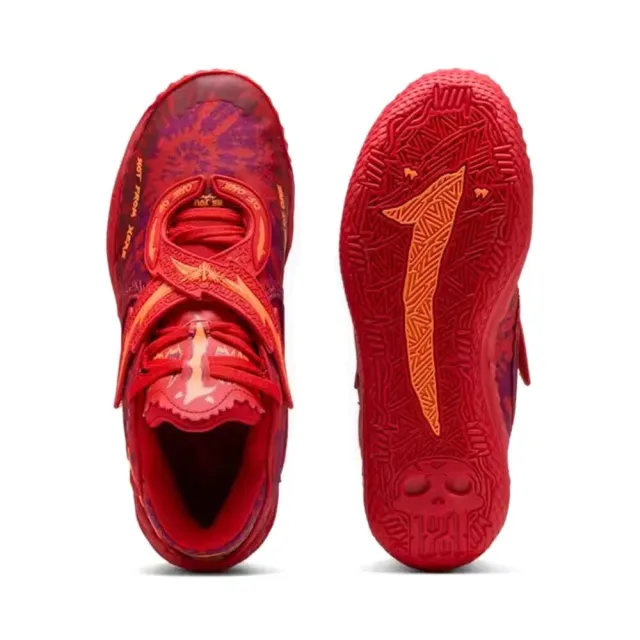 【PUMA】Puma LaMelo Ball MB.05 橘紅 緩震 籃球鞋 休閒鞋 運動鞋 男鞋 312132-01
