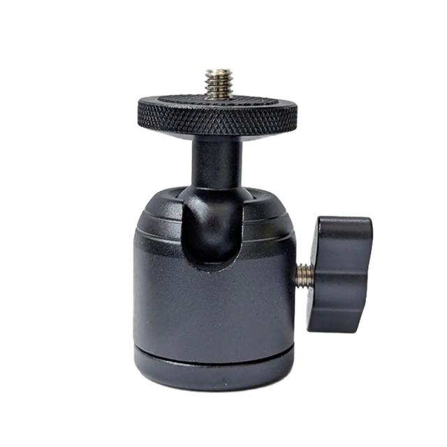 【捷華】鋁合金迷你球型雲台-1/4接口 四分之一螺絲 多角度定向雲台 萬向雲台 金屬迷你雲台