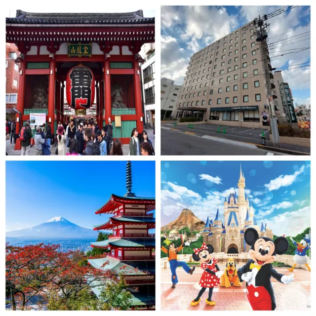 09-10月出發東京五日自由行★酷航+瑞江第一(含行李/兩人一室-單人券)